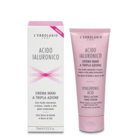 ACIDO HIALURONICO crema manos 75ml.