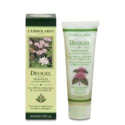 DESODORANTE DEOGEL a la menta acuatica 50ml.