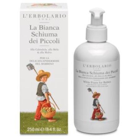 GEL ESPUMA BLANCA niños cuerpo cabello 250ml.