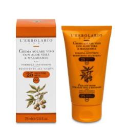 SOLAR crema facial aloe y macadamia 75ml.