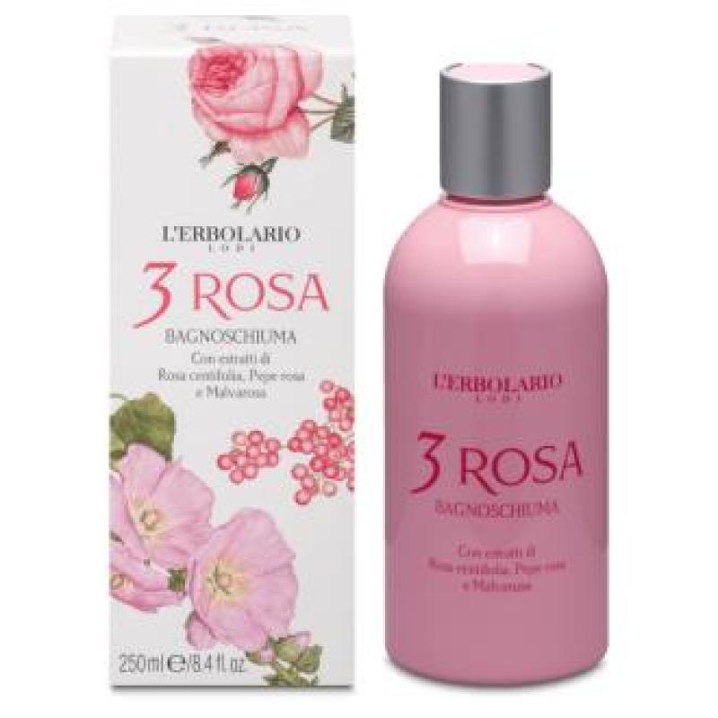 3 ROSAS gel de baño 250ml.