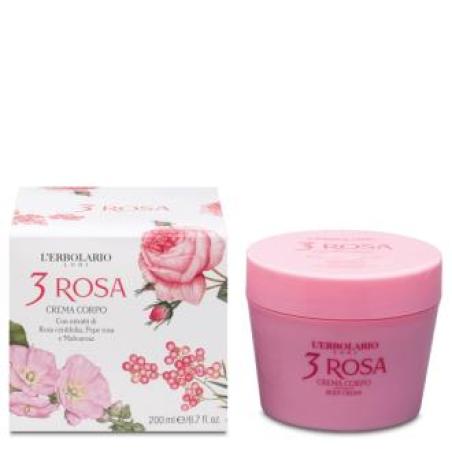 3 ROSAS crema corporal 200ml.