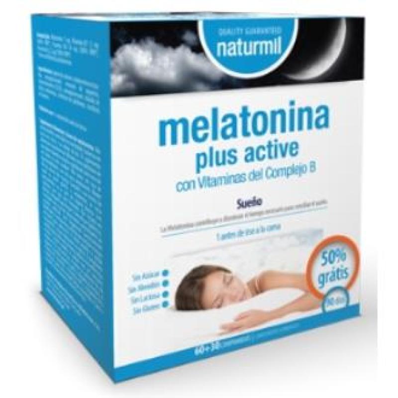 MELATONINA PLUS ACTIVE 1,9mg. 60+30comp.