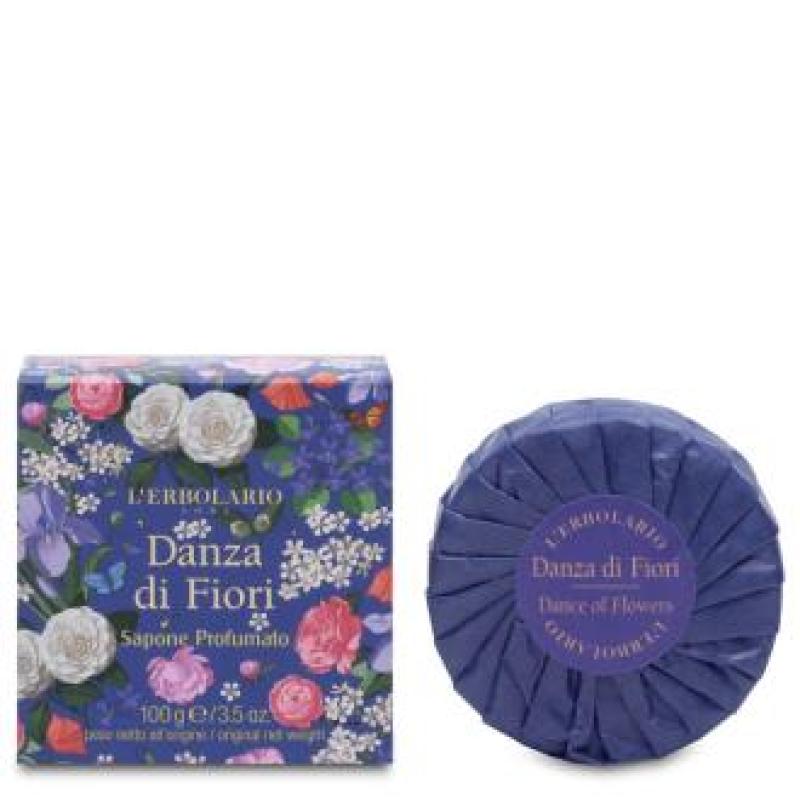 DANZA DE FLORES jabon perfumado pastilla  100ml.