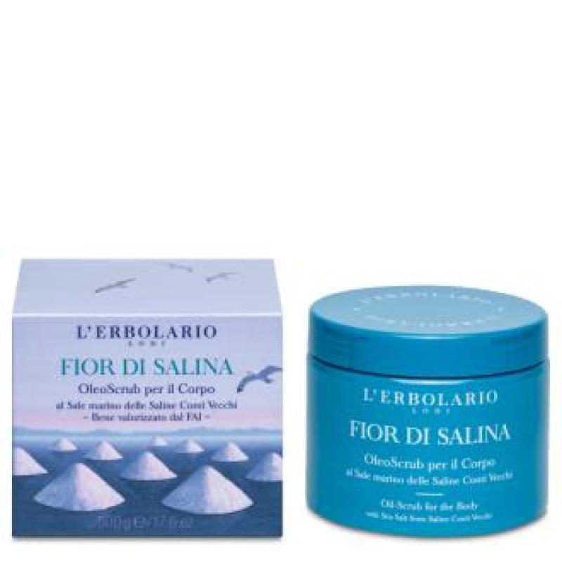 FLOR DE SALINA aceite scrub 500ml.