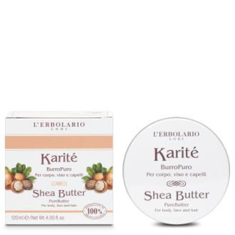 KARITE manteca puera cuerpo cara y cabellos 120ml.