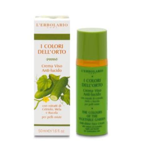 COLORES DEL HUERTO crema facial anti brillo 50ml.