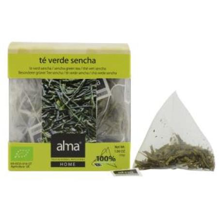 TE VERDE SENCHA infusion 15piramides. ECO VEGAN