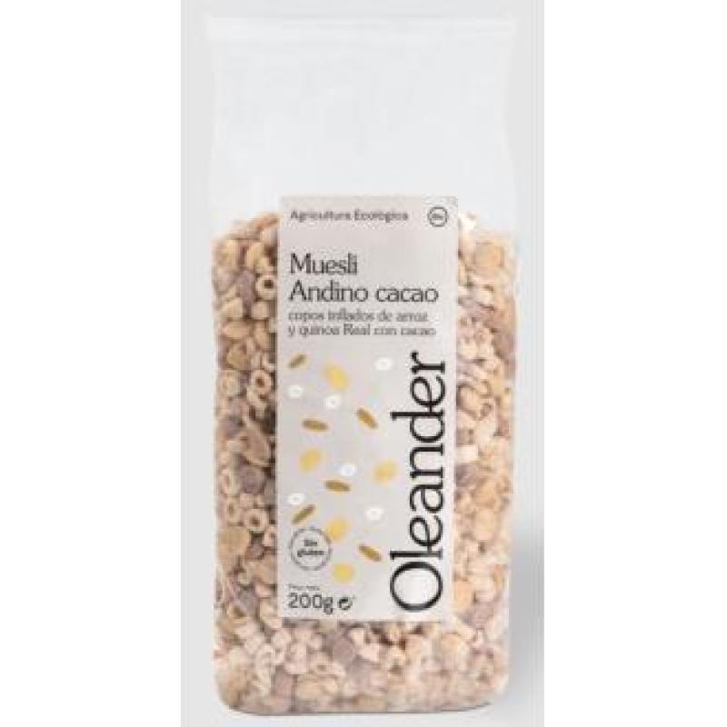 MUESLI ANDINO con cacao 200gr.