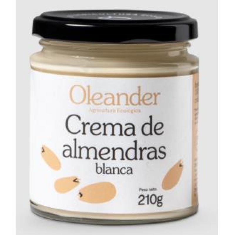 CREMA DE ALMENDRA blanca repelada 210gr. BIO VEGAN