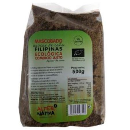 AZUCAR DE CAÑA mascabado  filipines 500gr. ECO