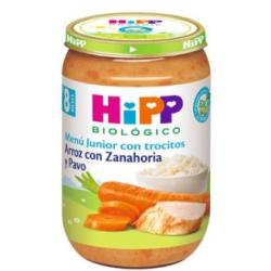 POTITO ARROZ CON ZANAHORIA Y PAVO 220gr 8meses BIO