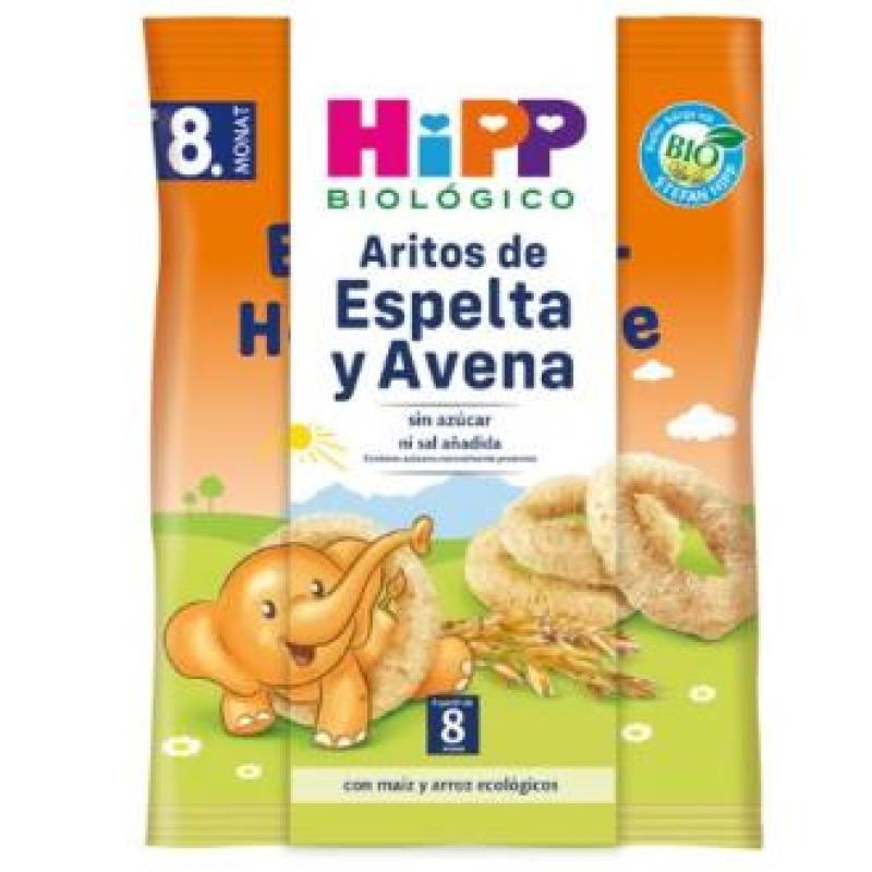 ARITOS DE ESPELTA Y AVENA  snack 30gr. BIO SG