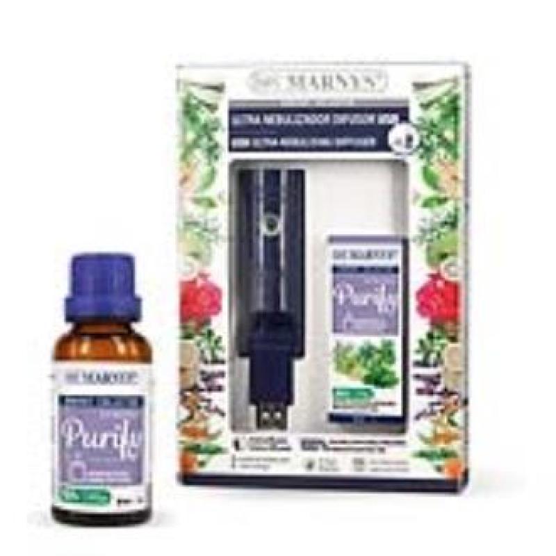 PACK USB ultra nebulizador+synergy purify 30ml.