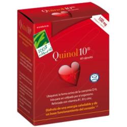 QUINOL 10 100mg. 60perlas