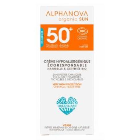 SOLAR FACIAL SPF50+ hipoalergenico 50gr.BIO