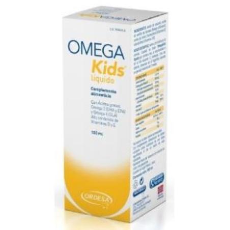 OMEGAKIDS EMULSION sabor limon 100ml.