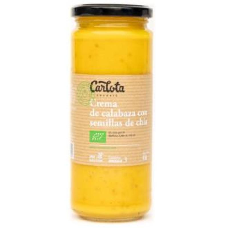 CREMA DE CALABAZA con chia 450gr. ECO SG VEGAN