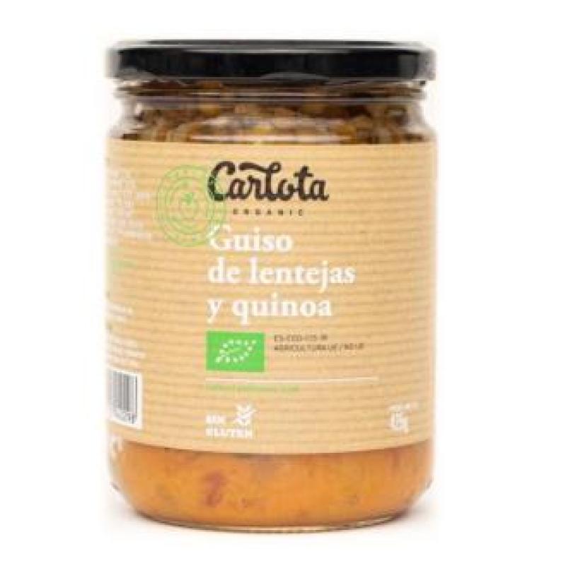 GUISO DE LENTEJAS Y QUINOA 425gr. ECO SG VEGAN