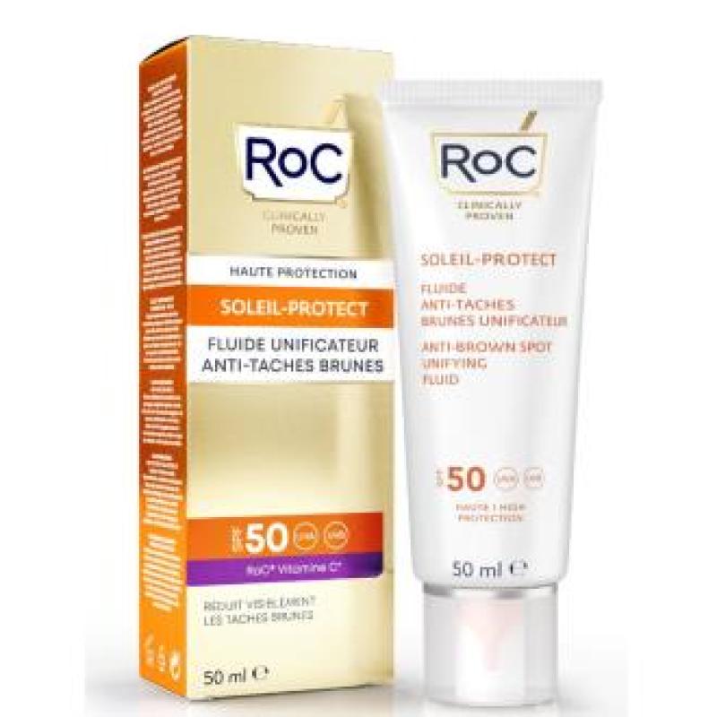 ROC SOL fluido antimanchas SPF 50+ 50ml.