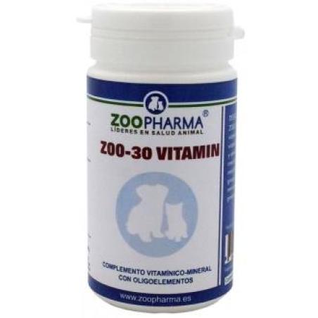 ZOO-30 VITAMINS perros y gatos 30comp