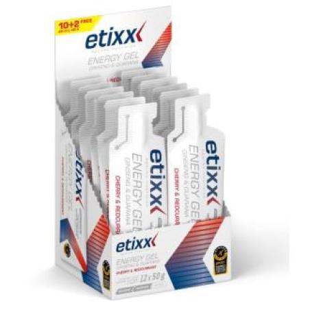 ETIXX G&amp G ENERGY gel ginseng/guarana 12ud.