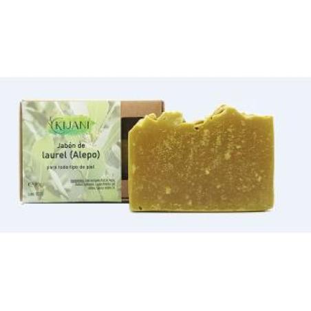 JABON EN PASTILLA de laurel (Alepo) 80gr.