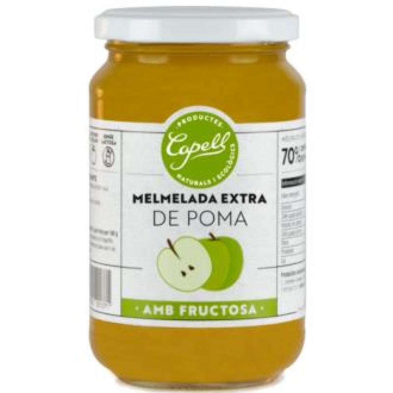 MERMELADA DE MANZANA con fructosa 400gr.