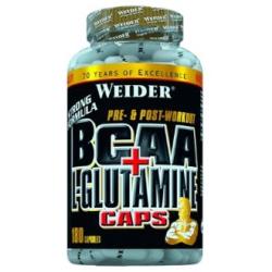 WEIDER BCAA + L-GLUTAMINA 180cap.