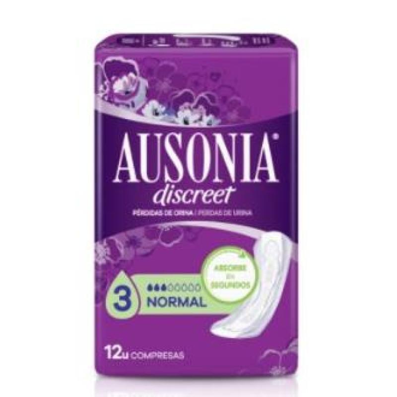 AUSONIA DISCREET normal 12ud.