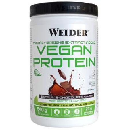 WEIDER VEGAN PROTEIN chocolate 540gr.