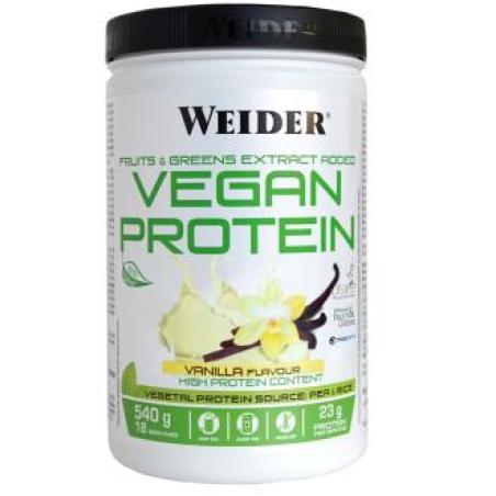 WEIDER VEGAN PROTEIN vainilla 540gr.