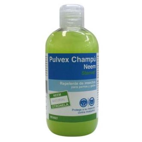 CHAMPU PULVEX perros y gatos 250ml.