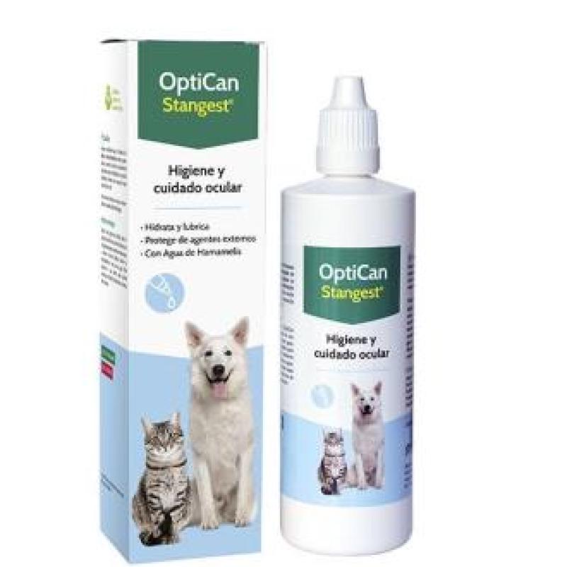 OPTICAN limpiador ojos perros y gatos 125ml.