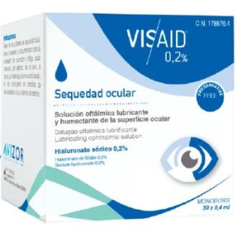 VISAID 0,2% sequedad ocular 30monodosis