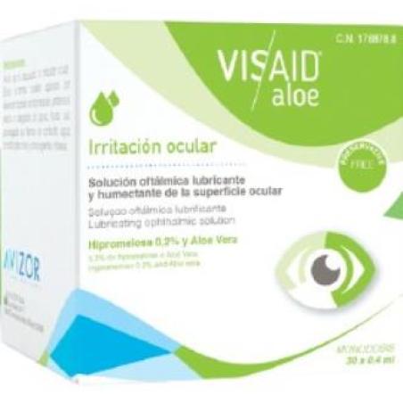 VISAID ALOE irritacion ocular 30monodosis