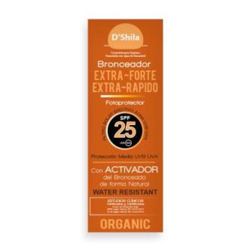 PROTECTOR SOLAR EXTRAFUERTE SPF25 100ml.