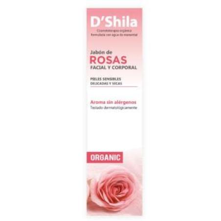 JABON DE ROSAS facial y corporal 250ml.