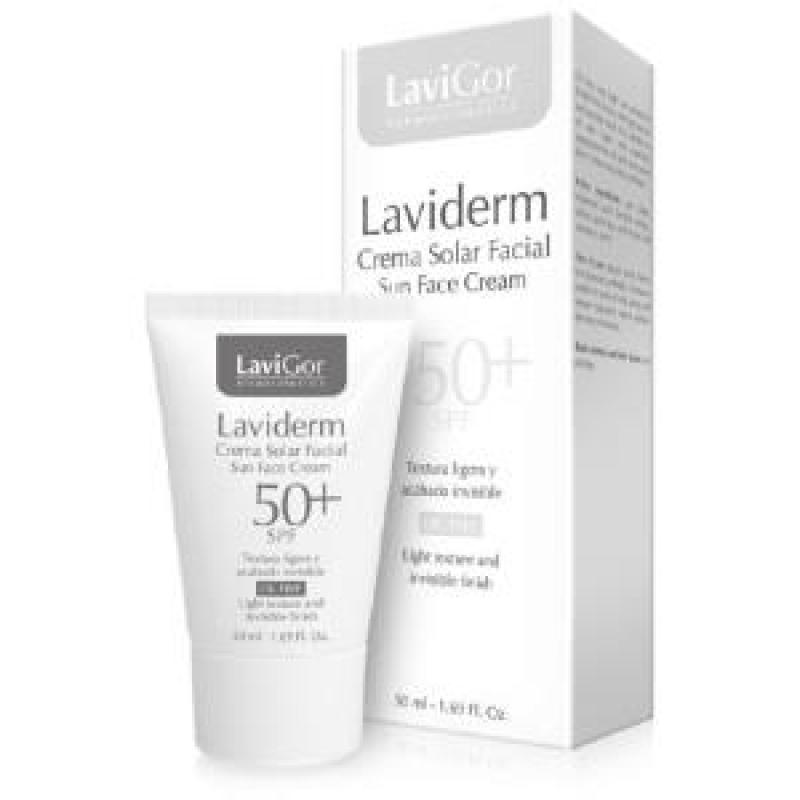 LAVIDERM solar facial SPF50+ oil free 50ml.