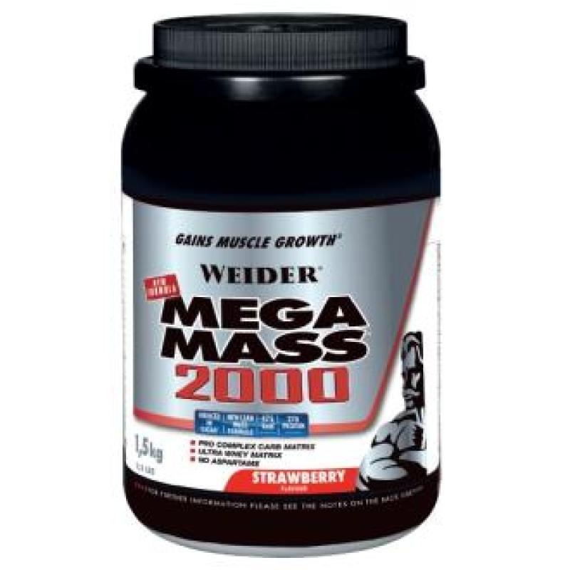 WEIDER MEGA MASS 2000 fresa 1,5kg.