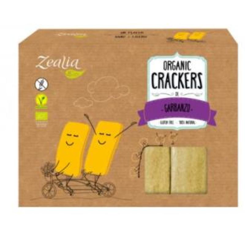 CRACKERS DE GARBANZOS 120gr. BIO SG VEGAN