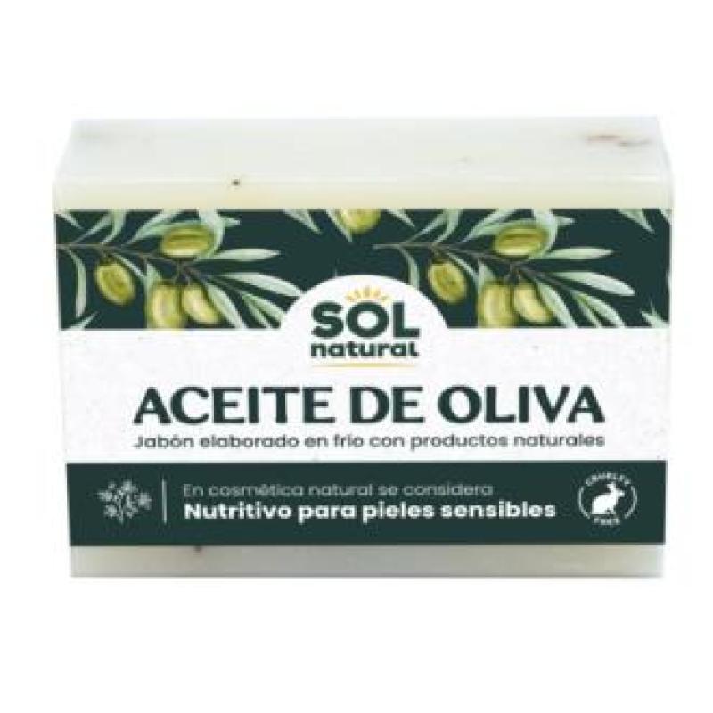 JABON EN PASTILLA de aceite de oliva 100gr.