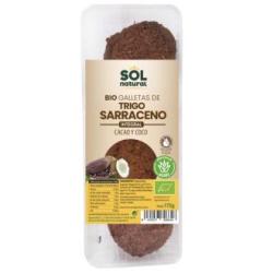 GALLETAS DE TRIGO SARRACENO COCO CACAO 175gr.