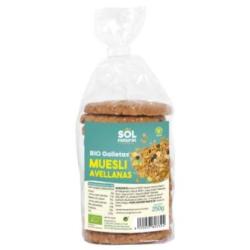 GALLETAS DE MUESLI Y AVELLANAS  250gr.