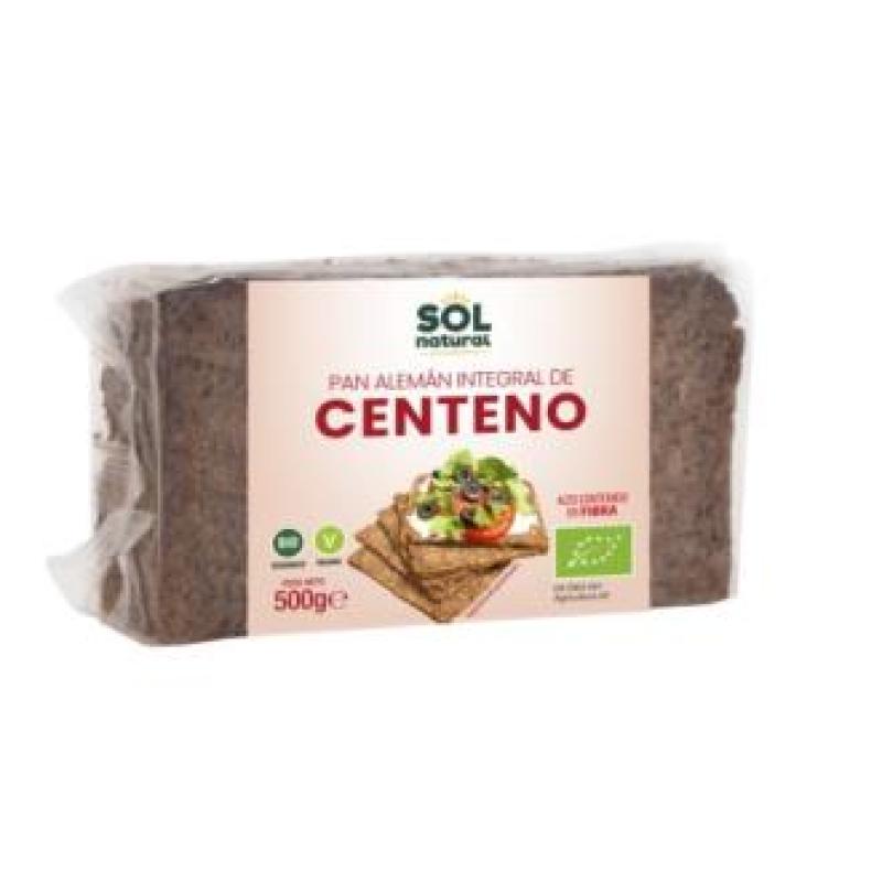 PAN ALEMAN DE CENTENO integral 500gr.