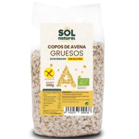 COPOS DE AVENA integral gruesos 500gr. BIO SG