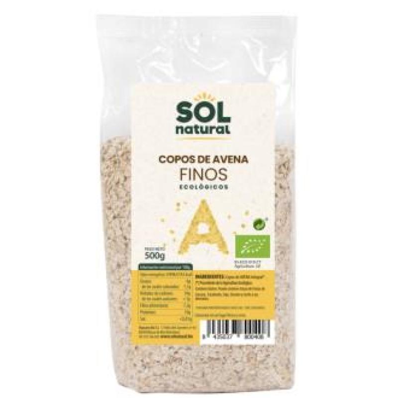 COPOS DE AVENA finos integrales 500gr.  BIO SG