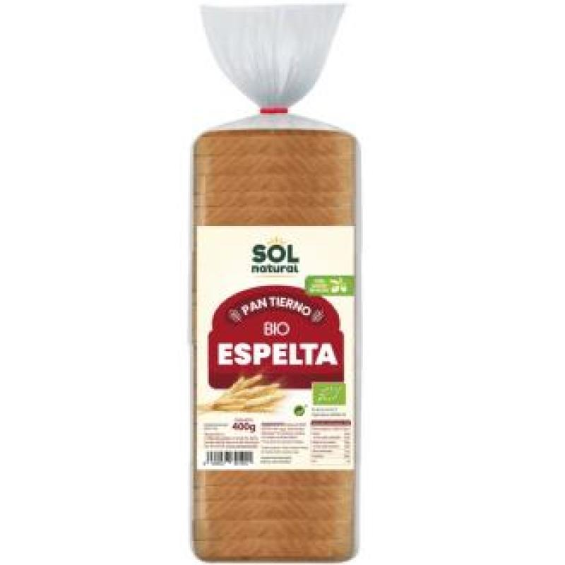 PAN DE MOLDE DE ESPELTA 400gr. BIO