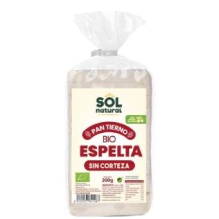 PAN DE MOLDE DE ESPELTA sin corteza 300gr. BIO