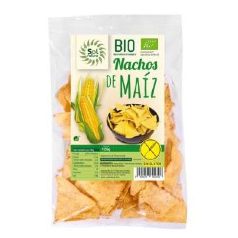 NACHOS DE MAIZ natural 125gr. BIO SG